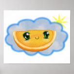 Sunny Orange Canvas Print