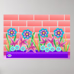 Sunny side of the garden poster