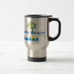 Sunny South Beach, Florida Mugs