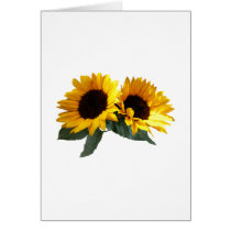 Sunny Sunflowers Greeting Card