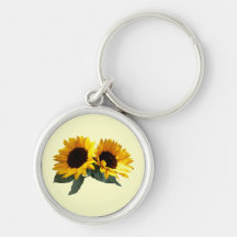 Sunny Sunflowers Key Chains