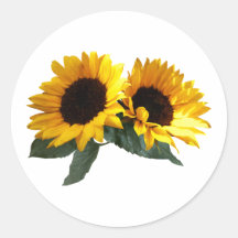 Sunny Sunflowers Sticker
