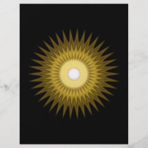 sunny symbol flyer design
