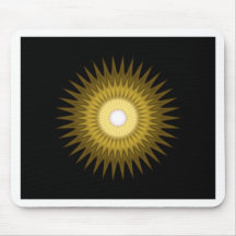 sunny symbol mouse mat