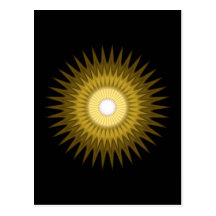sunny symbol post cards