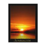 SUNREALISM series  Postcard
