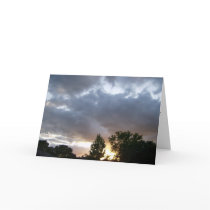 Sunrise Along Ohio River Valley Greeting Card