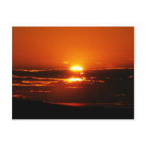 Sunrise As The Day Breaks Post Cards