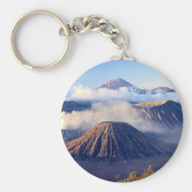 Sunrise at Mount Bromo, Java, Indonesia Keychains
