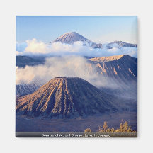 Sunrise at Mount Bromo, Java, Indonesia Fridge Magnets