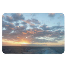 Sunrise at Sea Premium Magnet