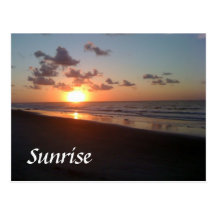 Sunrise at the Beach Post Card