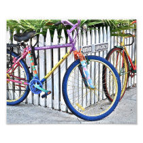 Sunrise Bikes on Fleming Photo Print