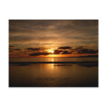 Sunrise Canaries postcard