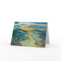 Sunrise - greeting card