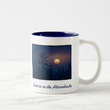 Sunrise in the Adirondacks Coffee Mug