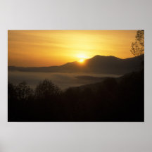 Sunrise in the Smokies Poster