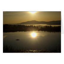 Sunrise In Vermont Cards
