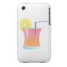 Sunrise Lemon Cooler iPhone 3 Case-Mate Cases