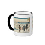 Sunrise on New Years Day, Hiroshige,  Mug