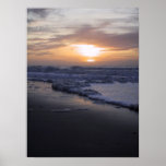 Sunrise on the Atlantic Ocean posters