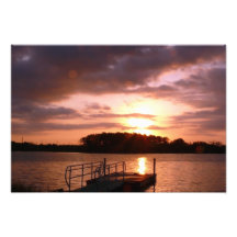 Sunrise on the bay Photo Enlargement