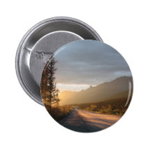 Sunrise on the Dalton Highway in Alaska Pin