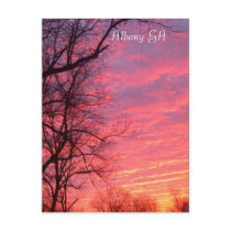 Sunrise over Albany GA Postcard