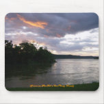 Sunrise Over River at Point Park Mousepad