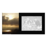 Sunrise over the Columbia River #1 photo cards