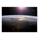 Sunrise over the Earth Greeting Card