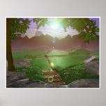 Sunrise Over the Mountains-roads #3 posters