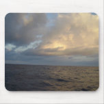 Sunrise over the ocean mouse pad