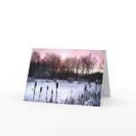 Sunrise Pond Christmas cards