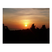 sunrise @ senaru post card