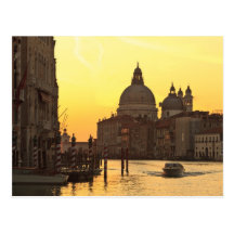 Sunrise sky colours near San Maria Del Giglio Post Card