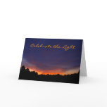 Sunrise Solstice Greeting Card