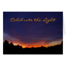 Sunrise Solstice Greeting Card