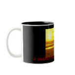 sunrise, WAKE UP THE SUN, X GENERATION FITNESS ... Coffee Mug