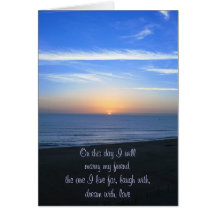 Sunrise Wedding Invitation Card