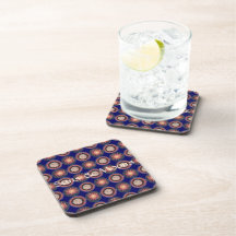 Suns and Moons Beverage Coasters