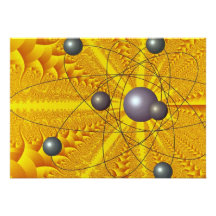Sun's furnace Orbit Personalised Invitation