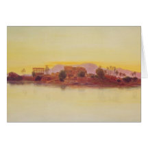 Sunset, 1861 (panel) card