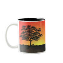 Sunset Acacia Mug