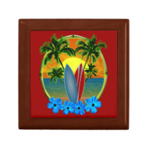 Sunset And Surfboards Gift Box