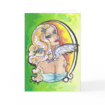 Sunset Angel Fairy fantasy art greeting cards