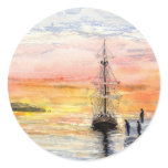'Sunset Arrival' Sticker