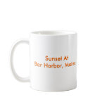 Sunset At Bar Harbour  Mug