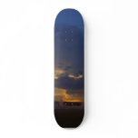 Sunset At Biscuit Basin skateboards