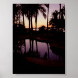 Sunset at Hotel La Posada de Engelbert Poster